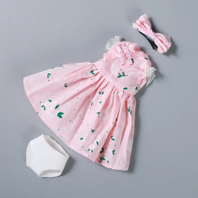 30cm Doll Clothes Accessories 1/6 BJD Doll Clothes Fashion Costume Lolita Uniform Suit Doll Clothes