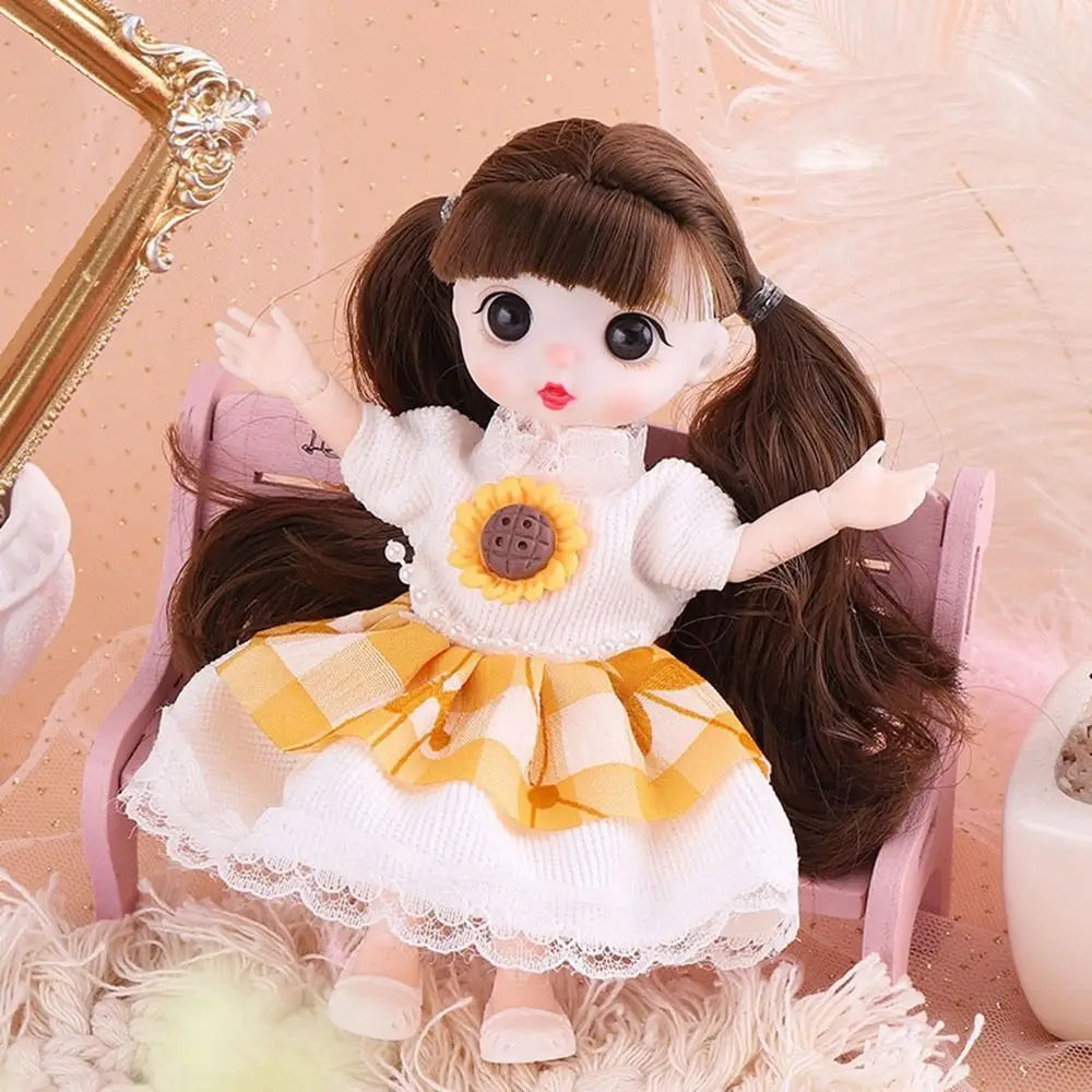 16~17cm Doll Clothes High-end Dress Up Fashion Multistyles Doll Clothes Skirt Suit Children DIY Doll Clothes Accessories