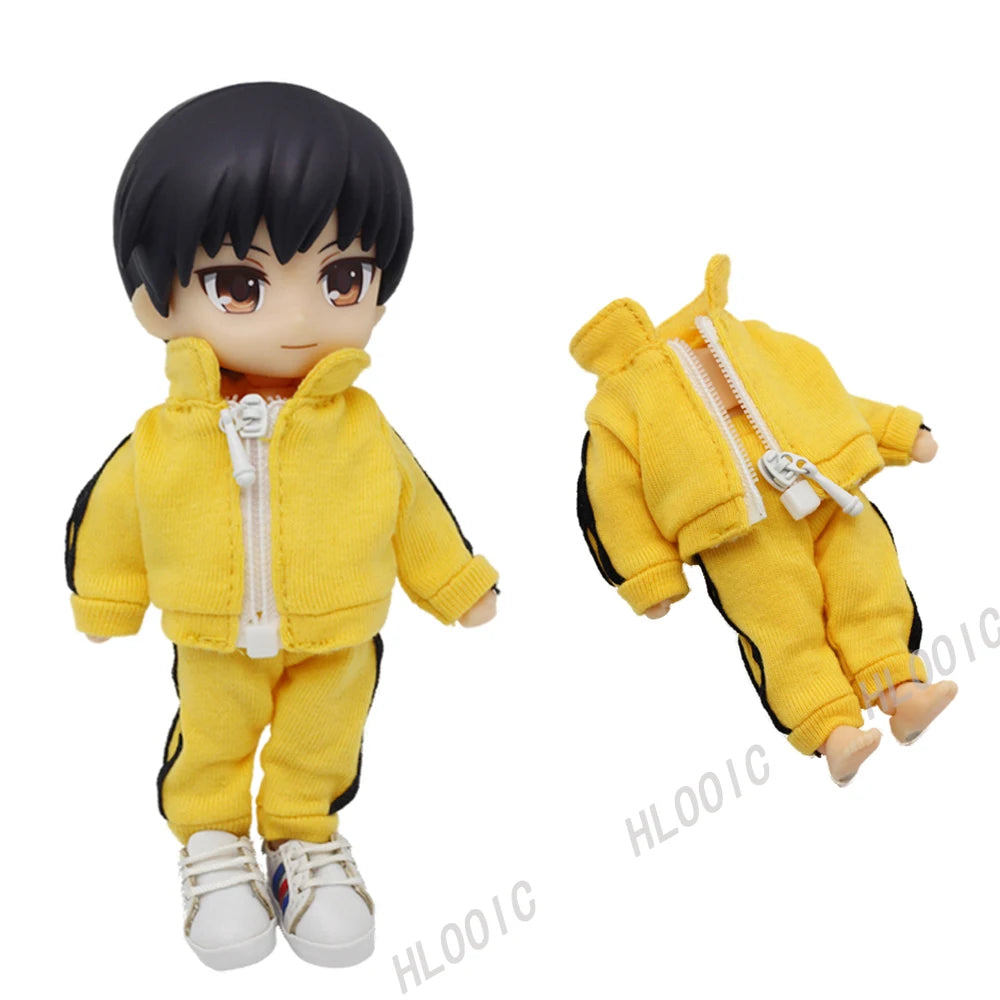 Ob11 Clothes Sets 1/12 BJD Doll Clothes Obitsu11 GSC Doll  Clothes & 11cm BJD Doll Clothes Pants
