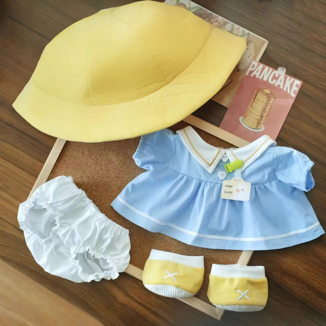 Doll Clothes for 40cm Doll Kindergarten School Uniform Cartoon DIY Doll Clothes Accessory Anime Game Periphery Fans Collect Gift