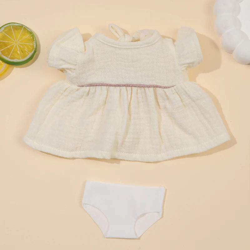 Doll clothes for 12.99 Inch 33CM Dolls Baby Toys Doll accessories Vest Dress Doll Clothes For American Reborn Baby Dolls