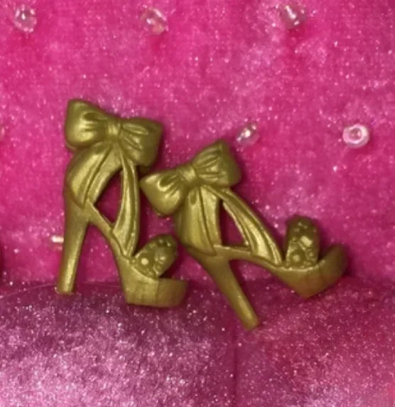 Doll shoes  high heels flat foot shoes red shoes new style for Bbie dolls Topup52