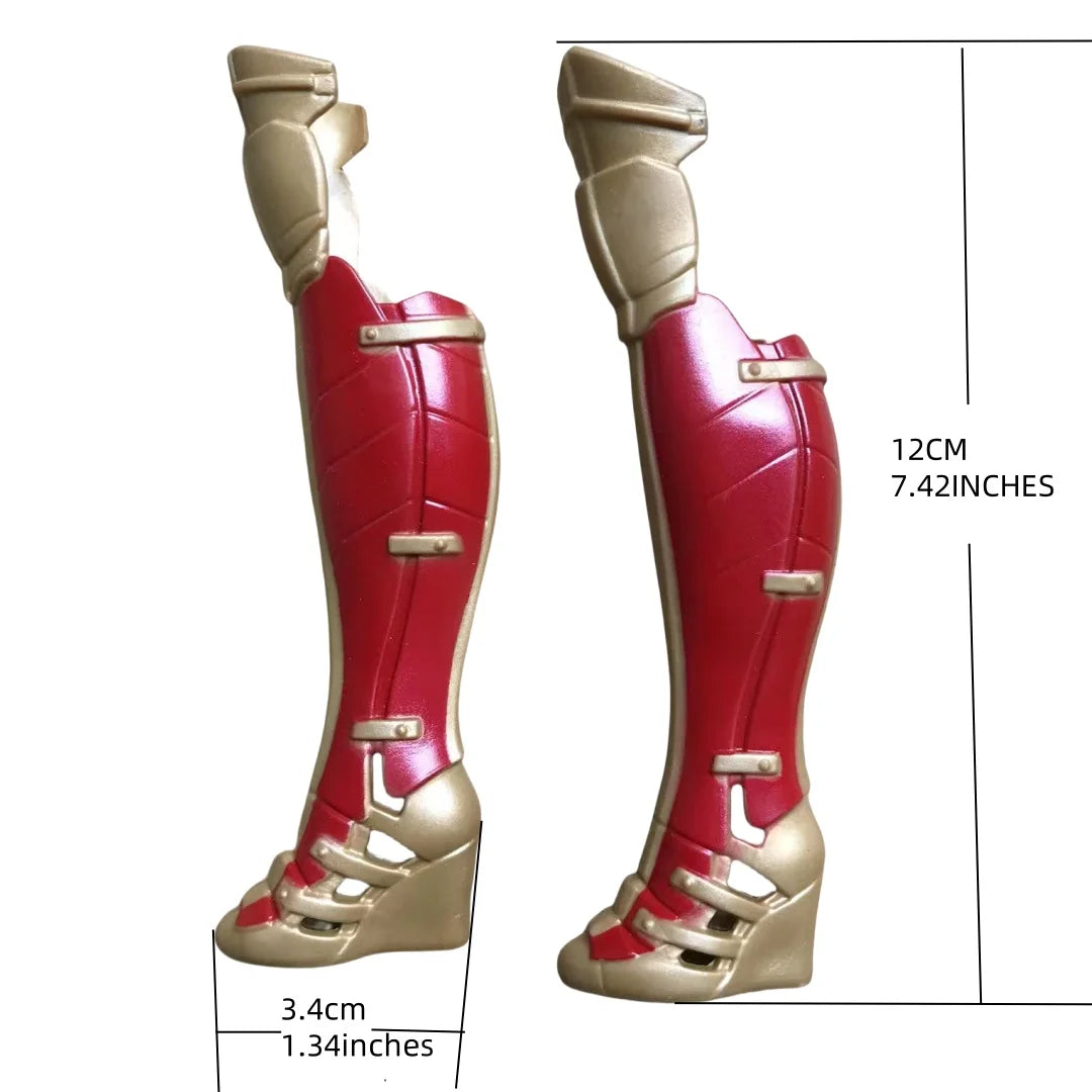 Doll Long Boots Female Doll Shoes Big Feet Dolls Accessories High Heels Shoes DIY Doll Colorful Decors 3.4CM  Length Doll Shoes