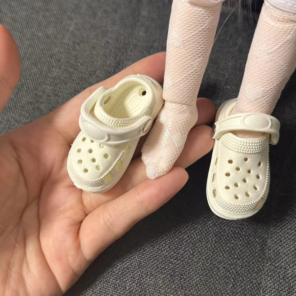 1 Pair Cute 30cm Doll Shoes Slippers 1/6 Bjd Doll Shoes Accessories