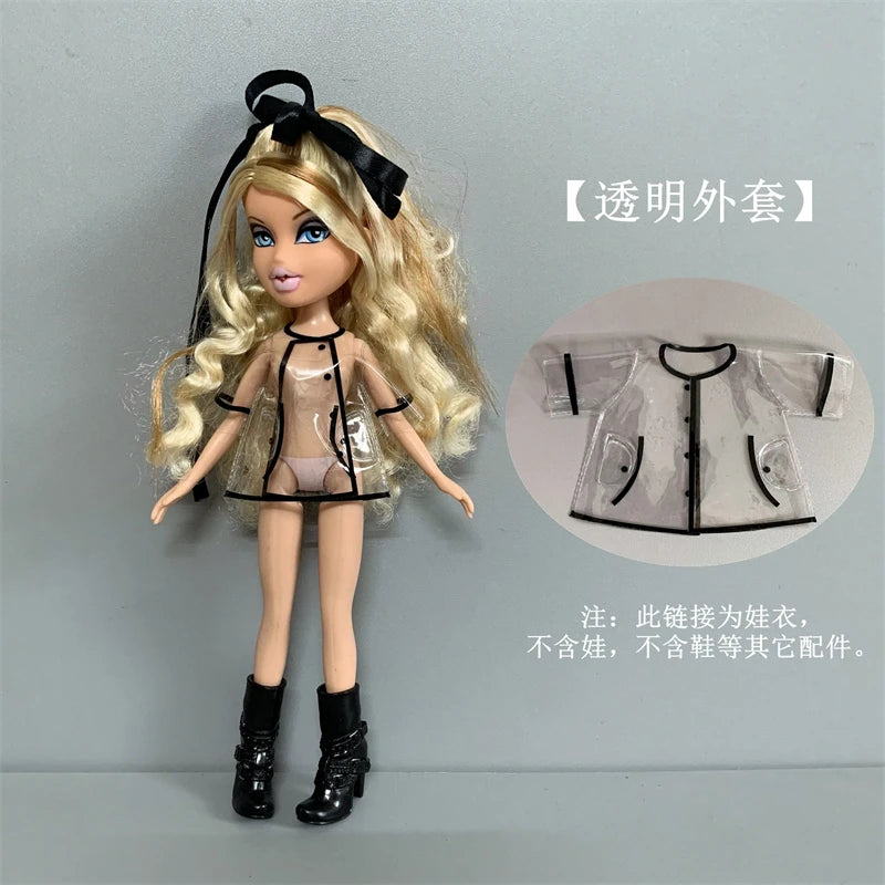 many kinds of clothes dress for 30cm doll fashion cool doll high school doll