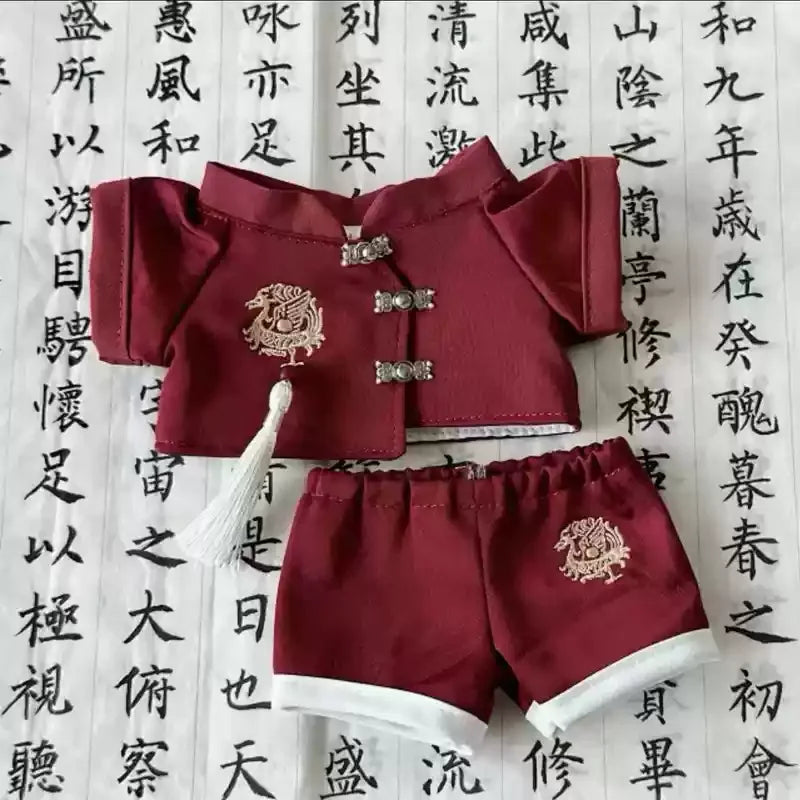 Chinese Style Doll Clothes Are Suitable For 20cm Doll Clothes Cotton Doll Clothes Doll Clothes Decoration Dressing Accessories