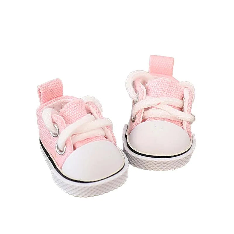 For 10cm Cotton Doll Shoes Fashion Leather Shoes Doll Accessories Mini Doll'S Sports Shoes Dolls Accessories DIY Toys