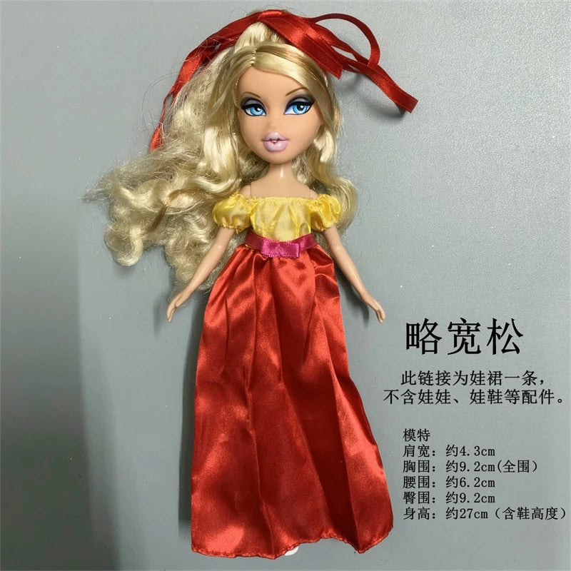 many kinds of clothes dress for 30cm doll fashion cool doll high school doll