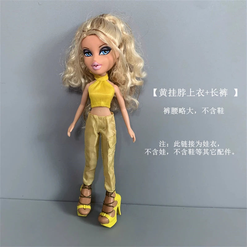 matched suit clothes for 30cm doll clothes fashion cool doll clothes