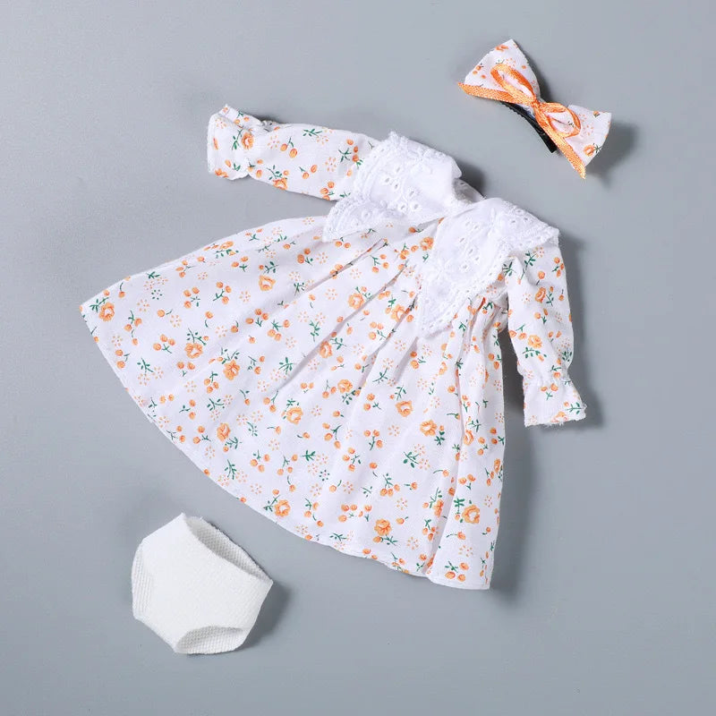 30cm Doll Clothes Accessories 1/6 BJD Doll Clothes Fashion Costume Lolita Uniform Suit Doll Clothes