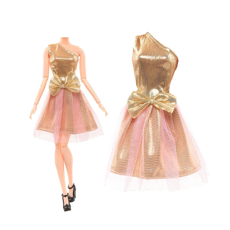 Latest Dress Doll Casual Fashion Clothing Handmade Clothes Suitable For 30cm Doll Accessories Diy Gift