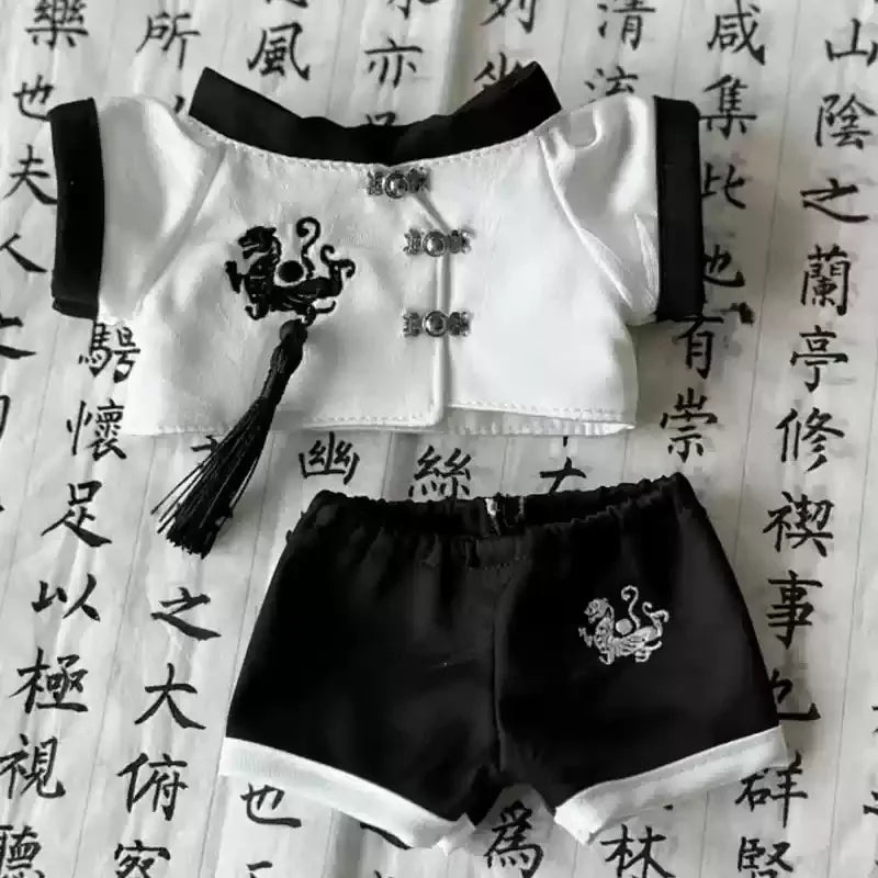 Chinese Style Doll Clothes Are Suitable For 20cm Doll Clothes Cotton Doll Clothes Doll Clothes Decoration Dressing Accessories