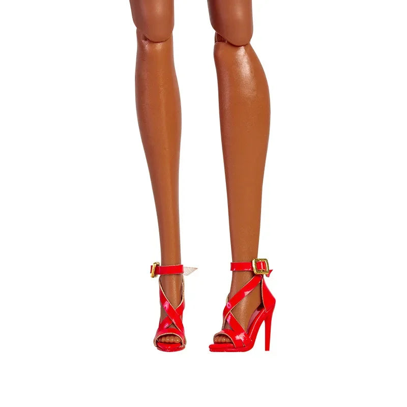 Cool doll shoes / 30cm doll high heels boots / accessories for 1/6 BB Fr fashion doll / dollhouse toys