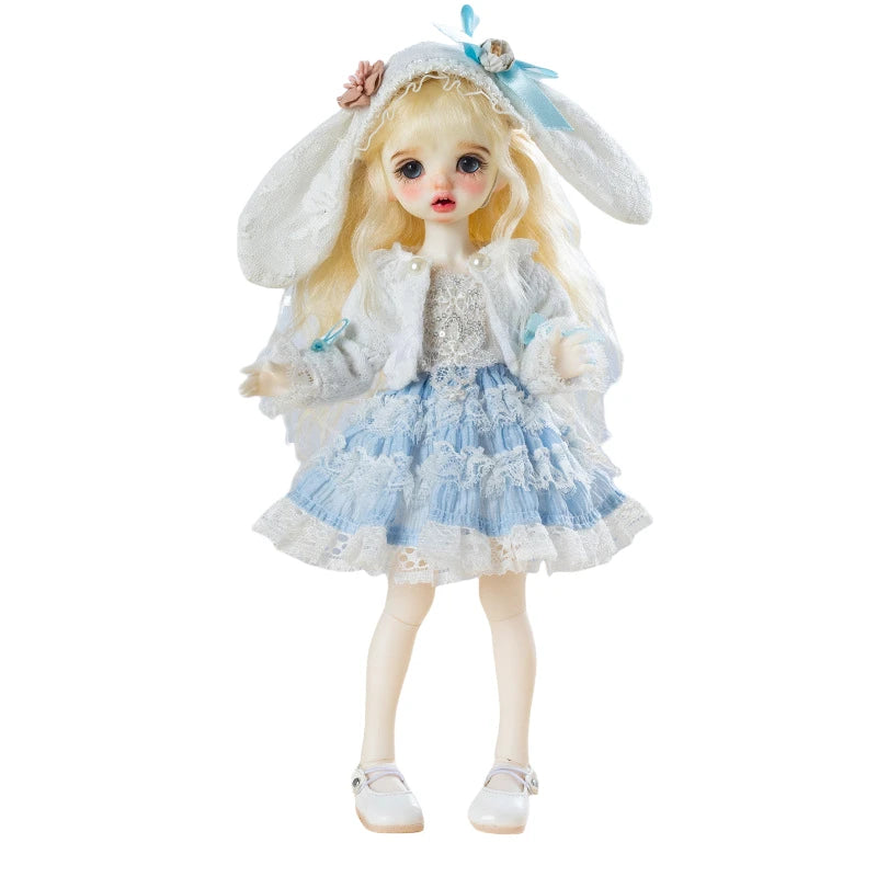 30CM BJD Doll Clothes Girl Dress Up Makeup DIY Toys Dollhouse Accessories Set Children Humanoid Doll Girl Gifts