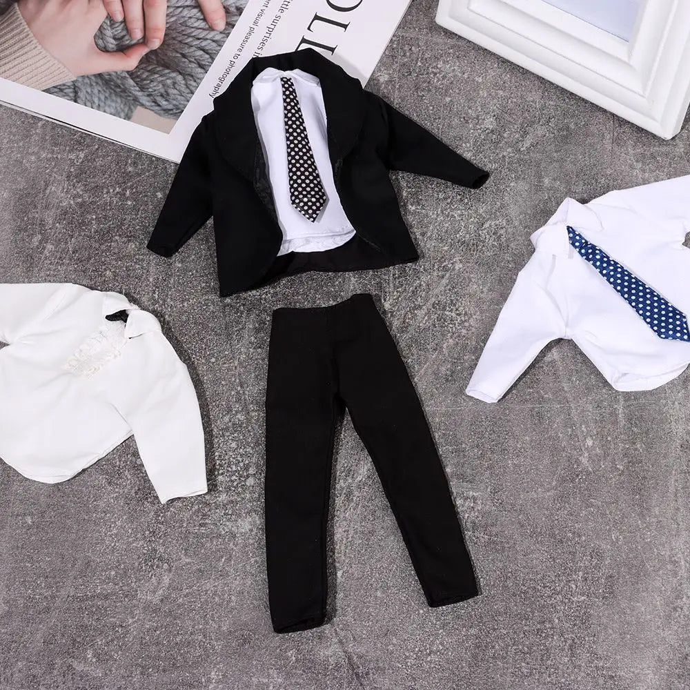 1/6 Doll Clothes Male Doll Daily Wear Casual Suit Shirt Pants Wedding Party Suit Man Doll Suit Clothes 30cm Doll Accessories