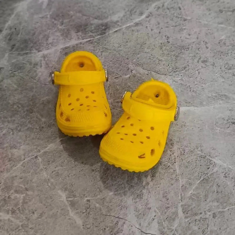 Fashion 30cm Doll Shoes Slippers 1/6 Bjd Doll Shoes Accessories  5x2.8x3.4cm
