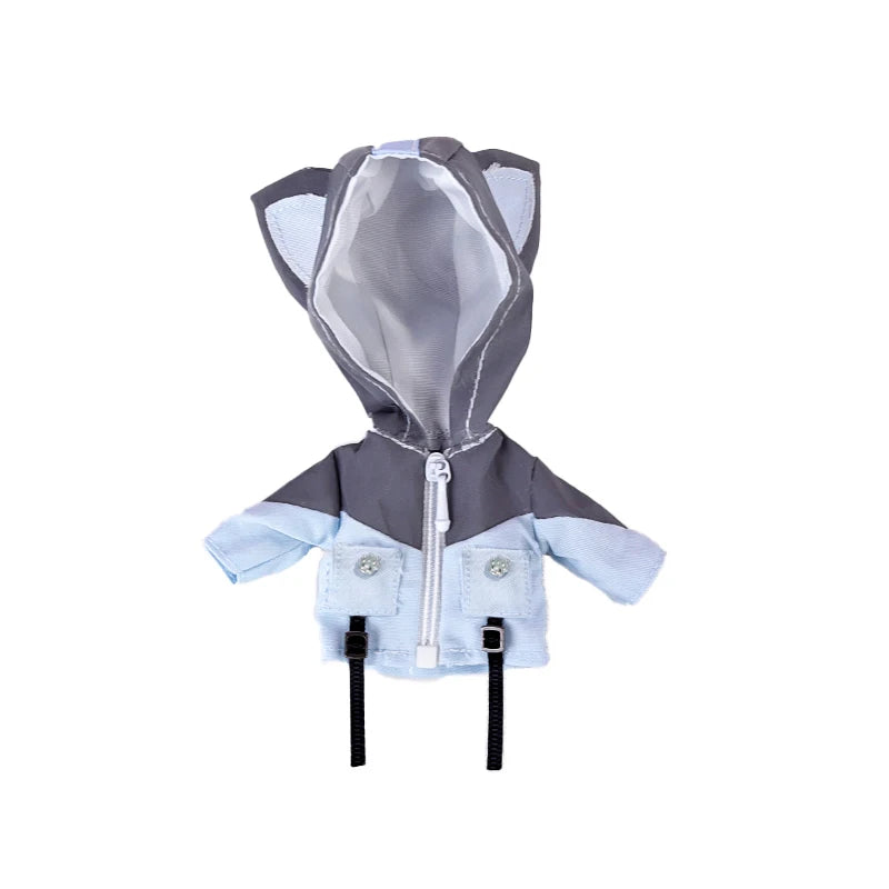 Dolls Accessories Casual Wear Doll Reflective Jacket Sportswear Decoration Ob11 Clothing Cool Handmade Doll Coat Obitsu11