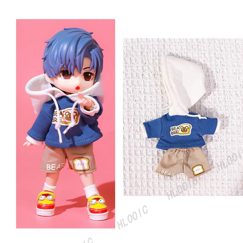 Ob11 Clothes Sets 1/12 BJD Doll Clothes Obitsu11 GSC Doll  Clothes & 11cm BJD Doll Clothes Pants