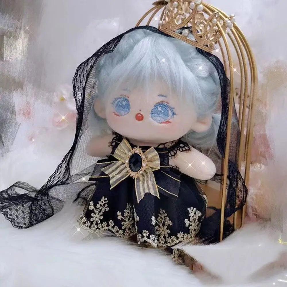 20cm Cotton Doll Clothes Pretty Dress Outfit Cute Hoodie Casual Suit Plush Toys Dress Up Clothing Girls Brithday Gift