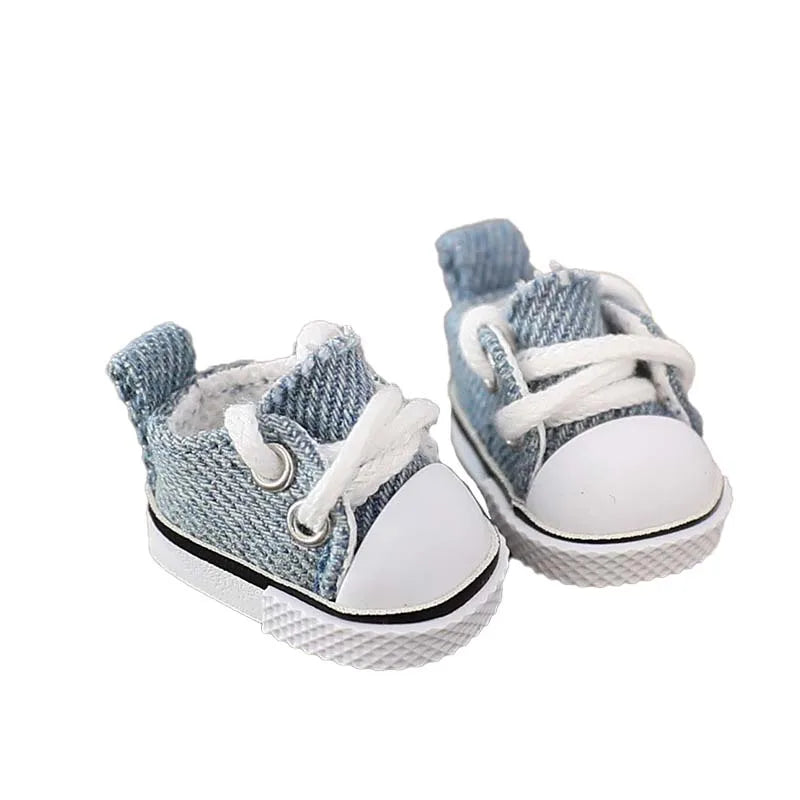 For 10cm Cotton Doll Shoes Fashion Leather Shoes Doll Accessories Mini Doll'S Sports Shoes Dolls Accessories DIY Toys