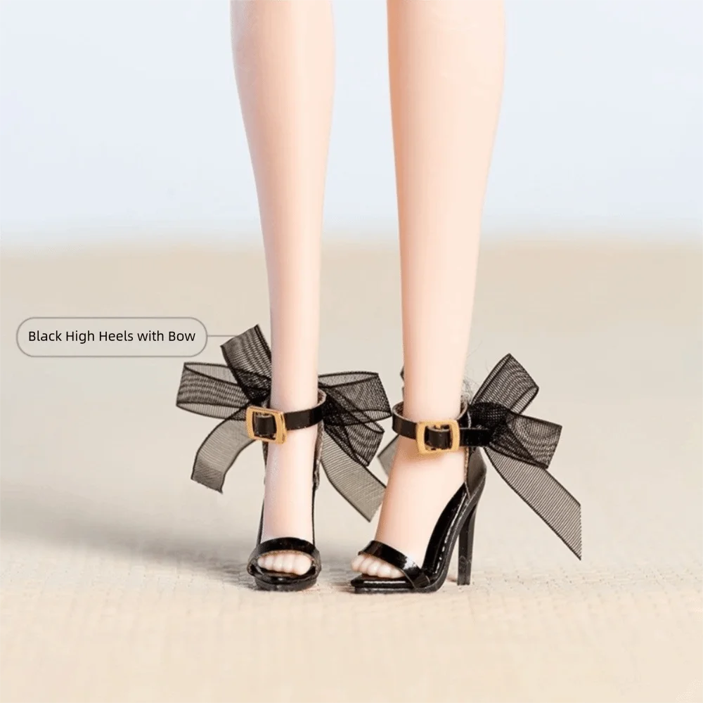 Dress Up Handmade Doll Shoes Exquisite 1/6 Supermodel Doll High Heels Doll Boots Doll Accessories
