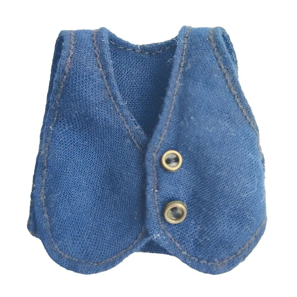 Doll Clothes For 1/11 ob11 dolls For 1/12 Bjd Doll Clothes Vest Tops Casual Wear Shirts Doll Clothes Accessories Gift Toys