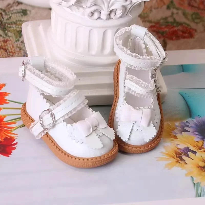 Fashion 60cm Doll Shoes Boots 1/3 Bjd Doll Shoes 7.5cm Foot Wear Shoes Toy Doll Accessories