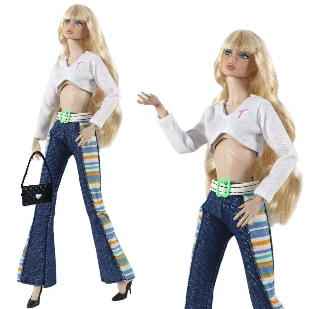 Doll Clothes 1:6 Scale Clothes Outfit for 11.5 inch 30cm Doll Many Style for Choice Gifts for girls