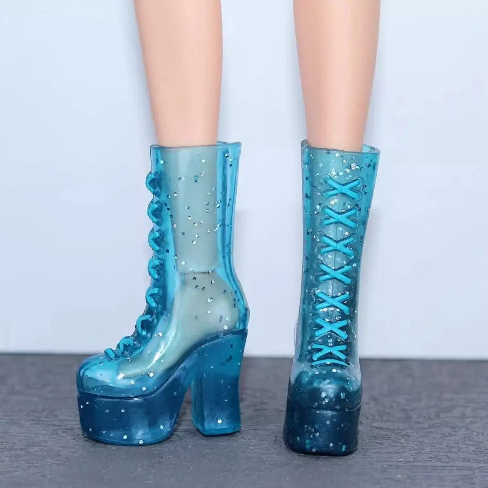 Quality 1/6 Doll Shoes New 30cm 20 Styles High Heels Shoes Original Doll Casual Shoes Doll Accessories