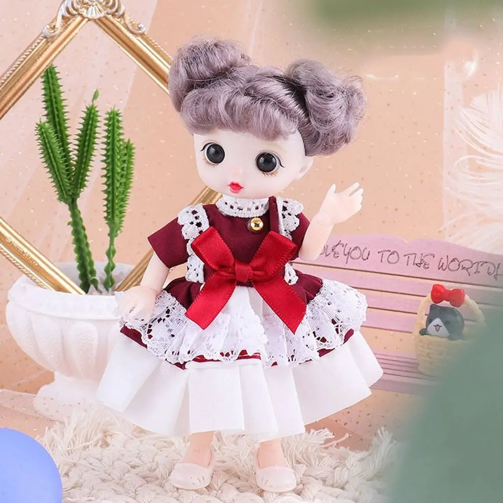 16~17cm Doll Clothes High-end Dress Up Fashion Multistyles Doll Clothes Skirt Suit Children DIY Doll Clothes Accessories