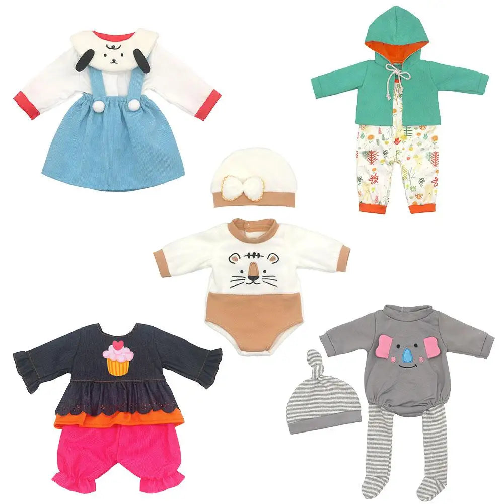 Doll Clothes For 18-inch Doll American Doll Accessories Soft And Warm Autumn And Winter Fabrics Fashion Jackets, Jeans Gift