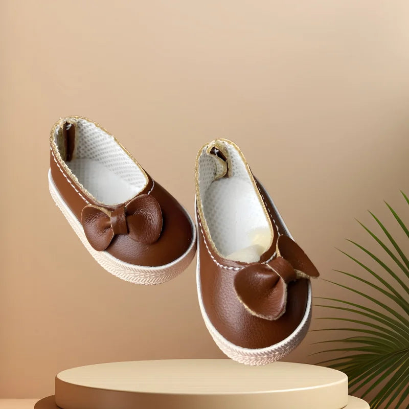 New Design 6cm Fashion Girl Doll Shoes Fit for Paola Reina & Mia Corolle Trendy 1/4 Scale Doll Footwear Cute Toy Shoes for Dolls