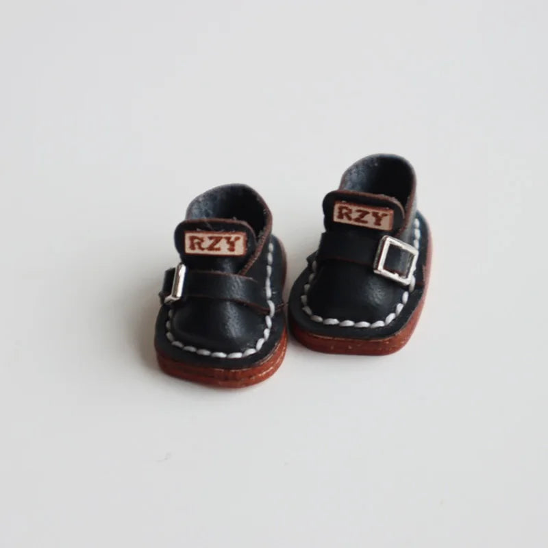 Ob11 Dolls Shoes Cute Leather Shoes Spotted Shoes for Body9, YMY Body, UFDOLL, GSC, Obitsu11, 1/12bjd Doll Accessories Toys