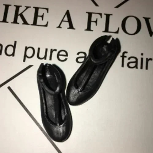 Doll shoes  high heels flat foot shoes red shoes new style for Bbie dolls Topup52