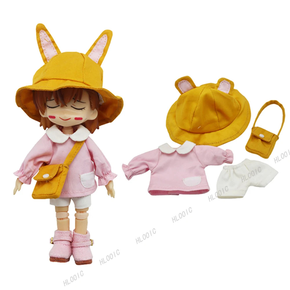 Ob11 Clothes Sets 1/12 BJD Doll Clothes Obitsu11 GSC Doll  Clothes & 11cm BJD Doll Clothes Pants
