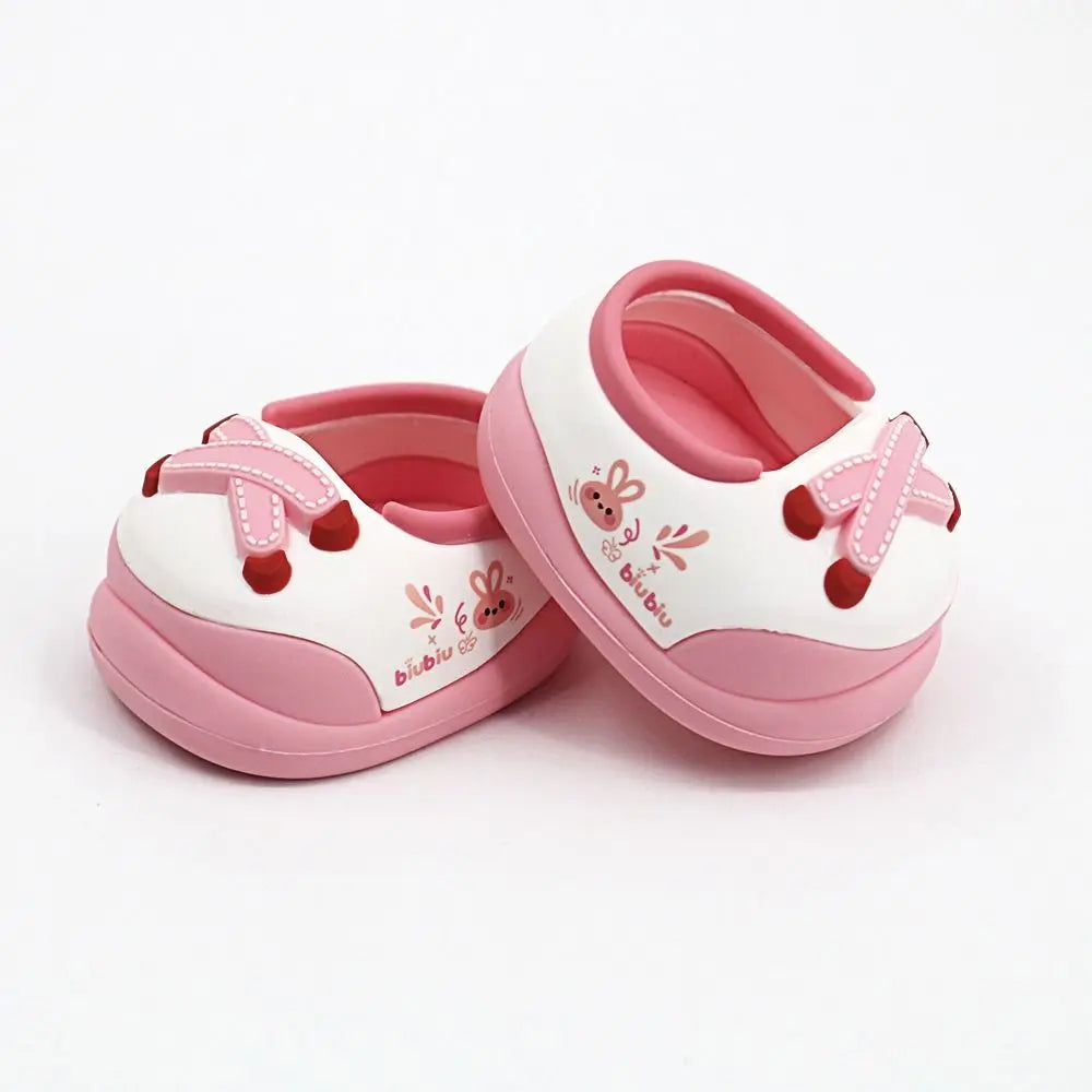 Cartoon 20cm Doll Walking Shoes Soft Rubber Cotton Doll Shoes Hand-made Dolls Accessories Sports Shoes Children Toys