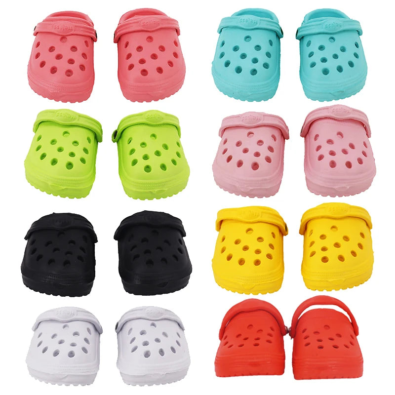 Doll Shoes Sandal For 43CM Born Baby Doll Clothes Accessories 18 Inch American Doll Girl‘s Toys Our Generation Gift