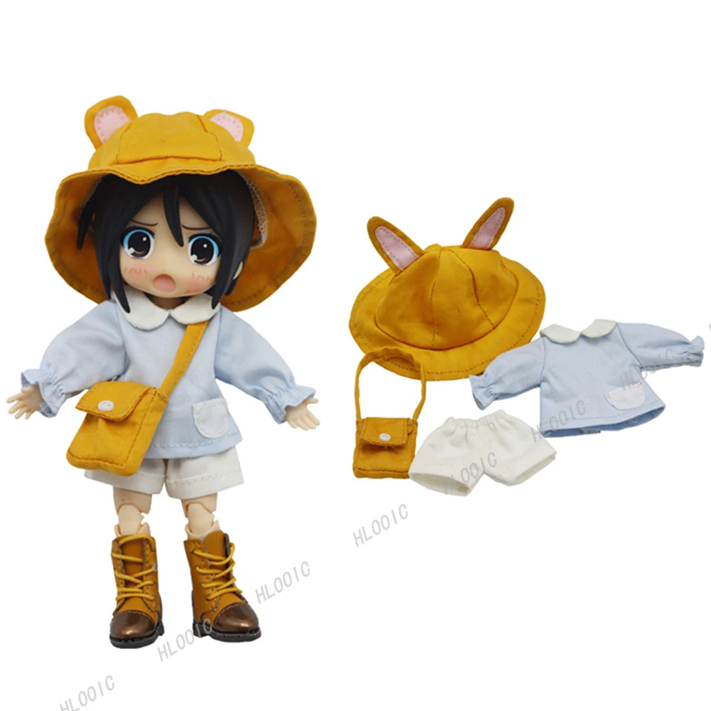 Ob11 Clothes Sets 1/12 BJD Doll Clothes Obitsu11 GSC Doll  Clothes & 11cm BJD Doll Clothes Pants