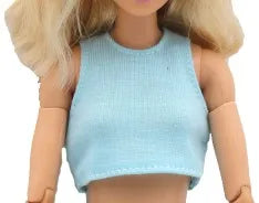 doll clothes 30 cm  Top T-shirt Elastic pants Daily Wear Accessories Clothes for Curvy Barbies doll