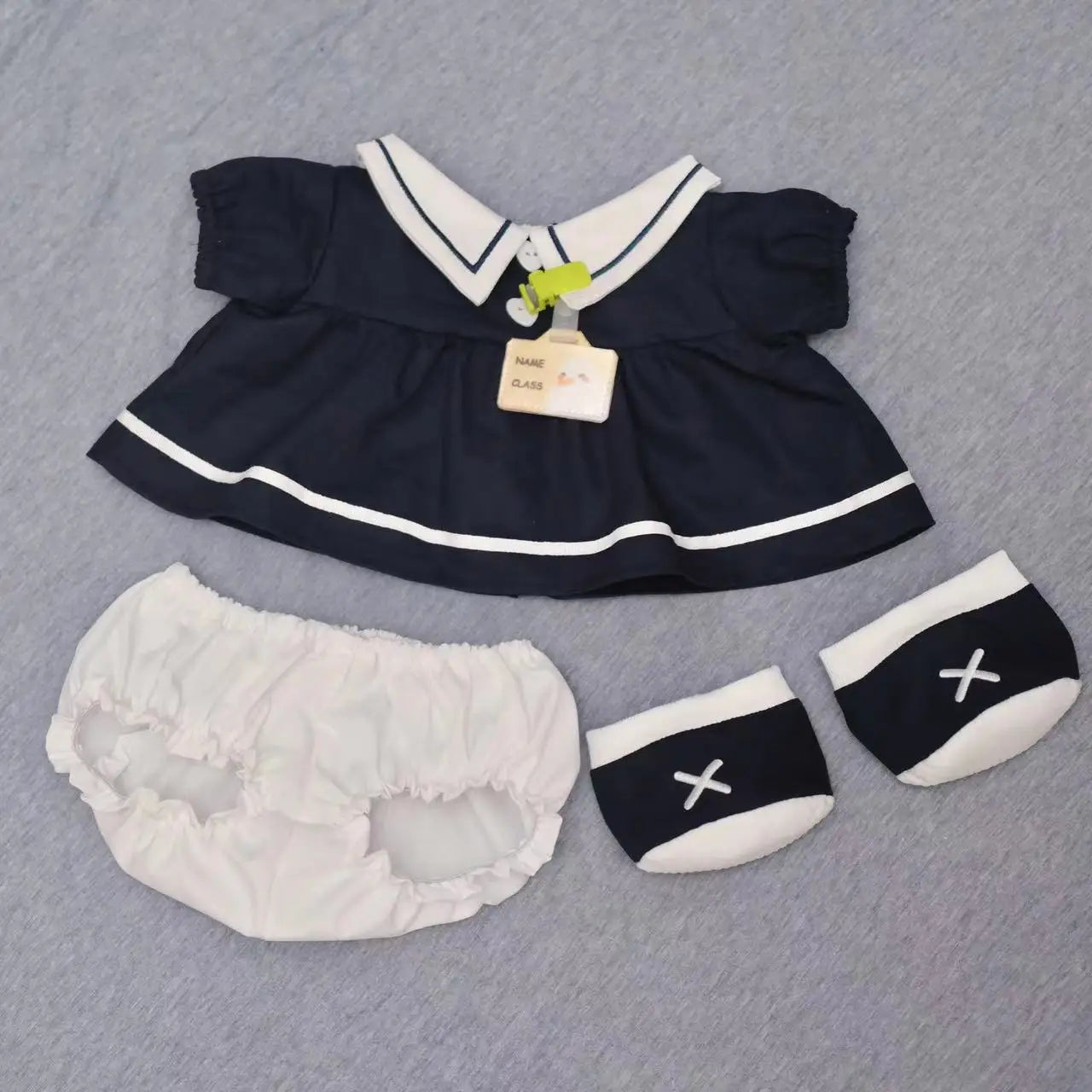 Doll Clothes for 40cm Doll Kindergarten School Uniform Cartoon DIY Doll Clothes Accessory Anime Game Periphery Fans Collect Gift