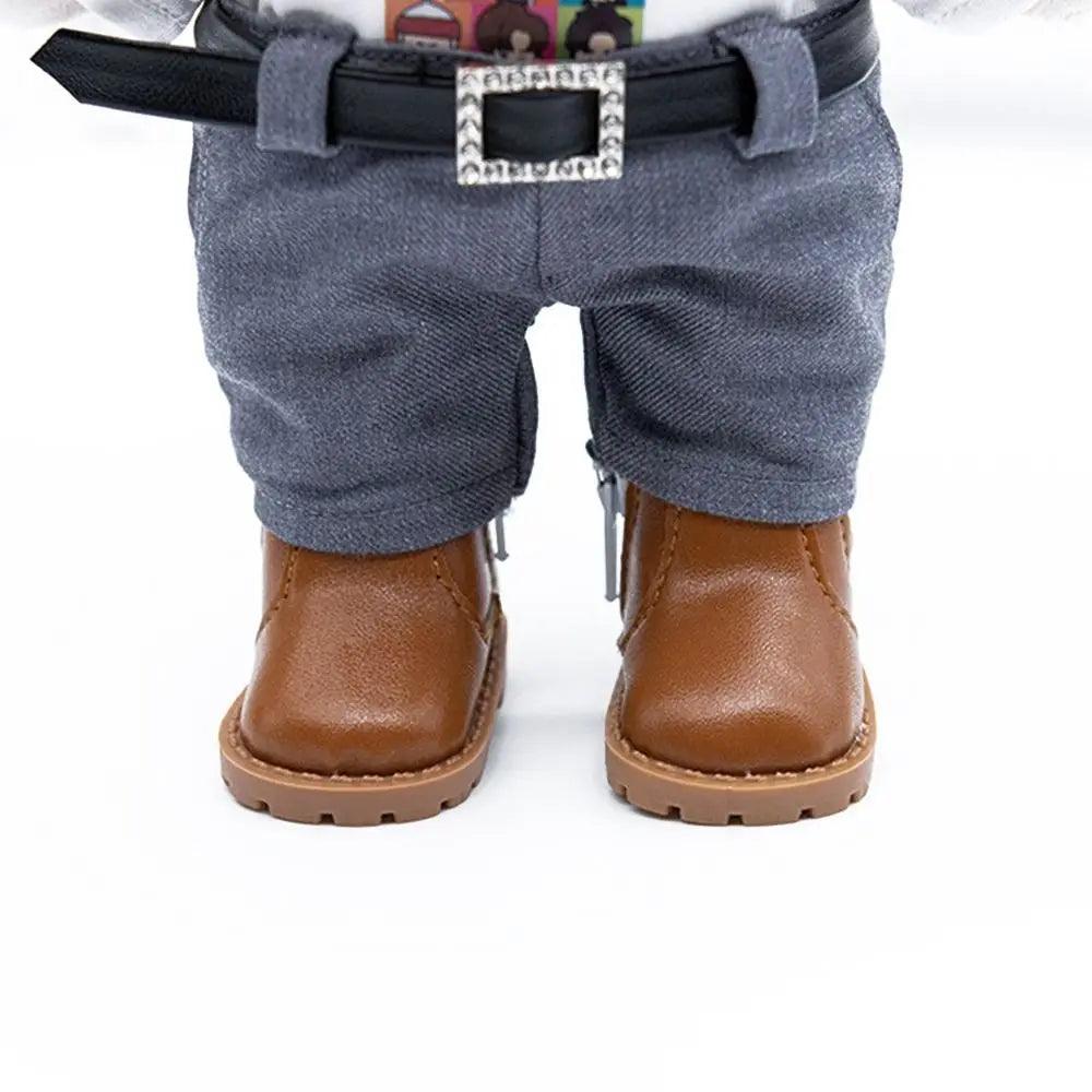 20cm Cotton Doll Shoes Clothes Accessories For 1/12 Dolls Casual Wear Boots Shoes Fashion Sneakers DIY Doll Gift Toys