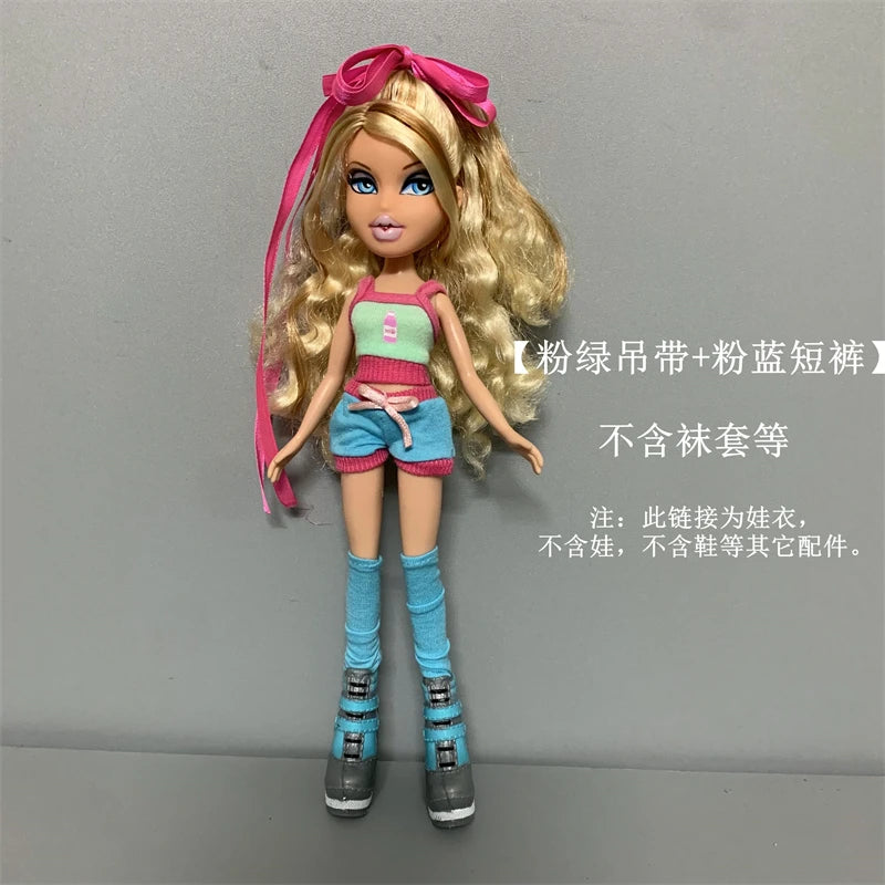 matched suit clothes for 30cm doll clothes fashion cool doll clothes