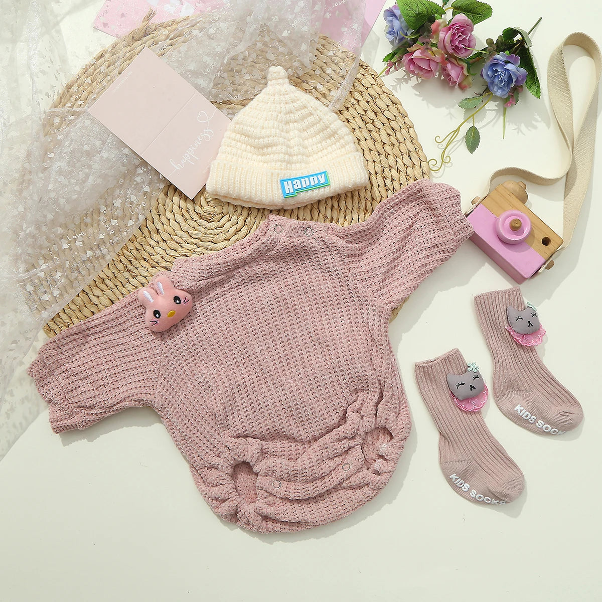 Doll Clothes for 55cm 21.65in Baby Doll's Clothing Sweater Hoodie DIY Reborn Doll Toy Dolls Outfit for Girl Clothing Accessories