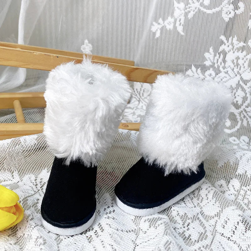 Fashion 60cm Doll Shoes Boots 1/3 Bjd Doll Shoes 7.5cm Foot Wear Shoes Toy Doll Accessories
