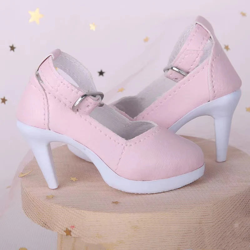 Fashion 60cm Doll Shoes Boots 1/3 Bjd Doll Shoes 7.5cm Foot Wear Shoes Toy Doll Accessories