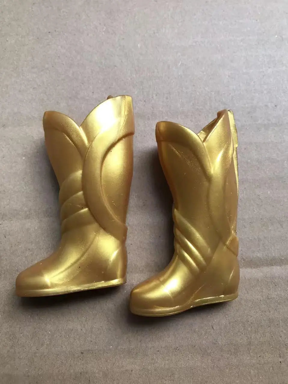 Doll Long Boots Female Doll Shoes Big Feet Dolls Accessories High Heels Shoes DIY Doll Colorful Decors 3.4CM  Length Doll Shoes