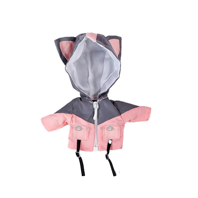 Dolls Accessories Casual Wear Doll Reflective Jacket Sportswear Decoration Ob11 Clothing Cool Handmade Doll Coat Obitsu11