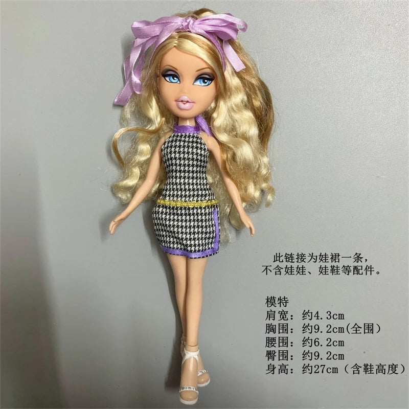 many kinds of clothes dress for 30cm doll fashion cool doll high school doll