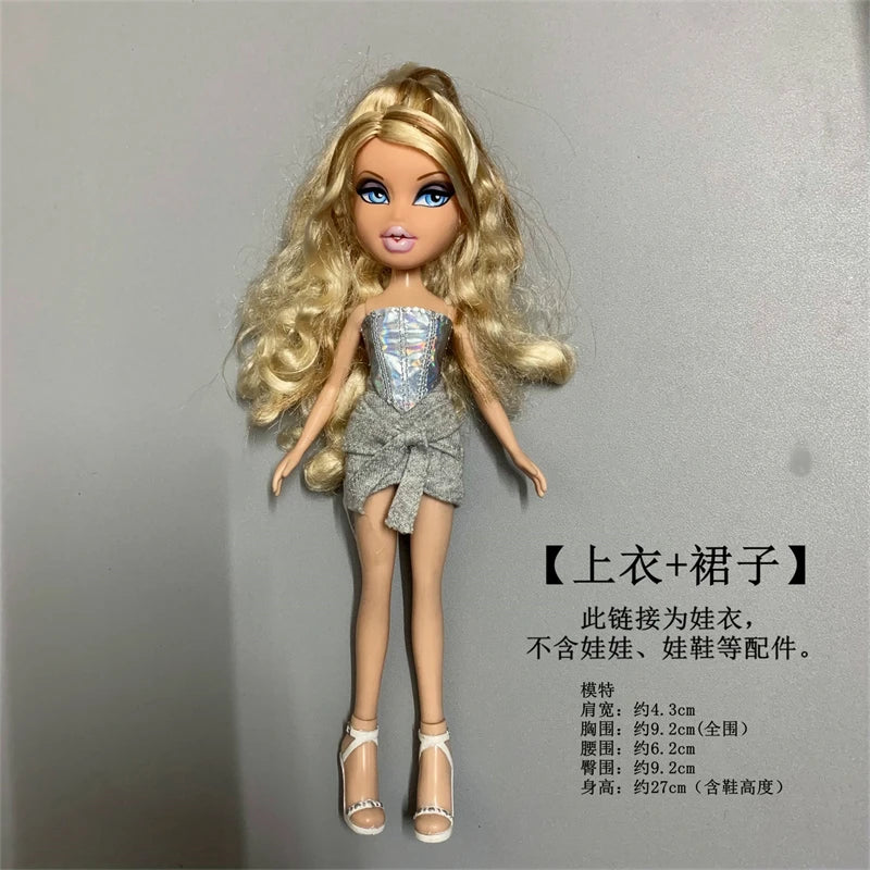 matched suit clothes for 30cm doll clothes fashion cool doll clothes