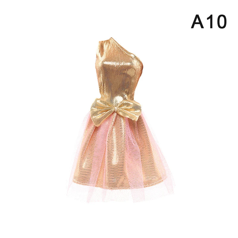 Latest Dress Doll Casual Fashion Clothing Handmade Clothes Suitable For 30cm Doll Accessories Diy Gift